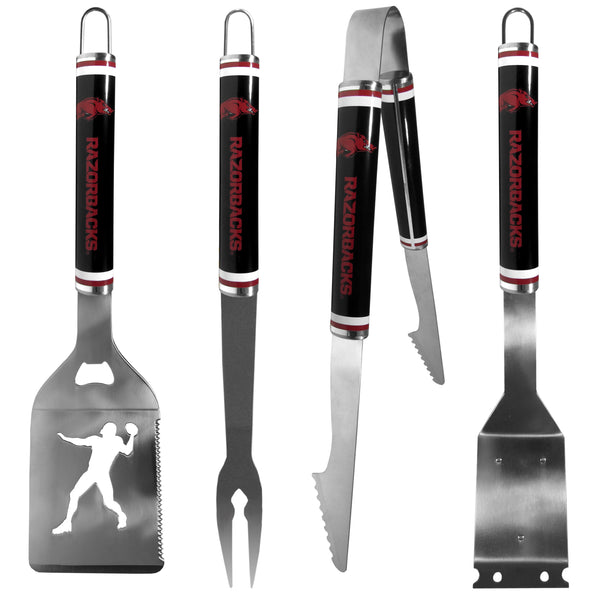 Arkansas Razorbacks 4 pc Logo Grill Tool Set – PSW Wholesale