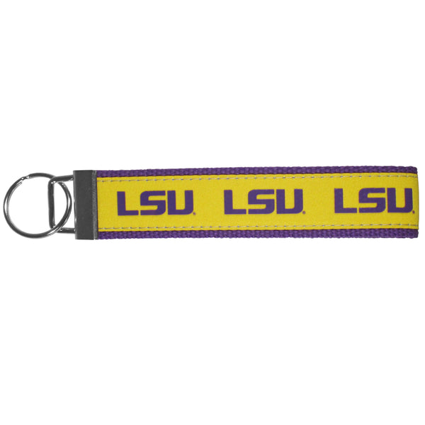 LSU Tigers Woven Wristlet Key Chain – PSW Wholesale