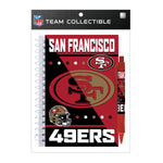 San Francisco 49ers NFL / NBP008KT - 5x7Notebook Pen Sets /