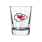 Kansas City Chiefs NFL / SHT001 - Single Shot Glasses