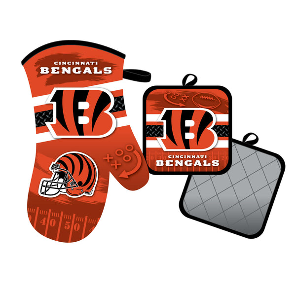 Cincinnati Bengals NFL / OMP001 - Oven Mitts Potholders