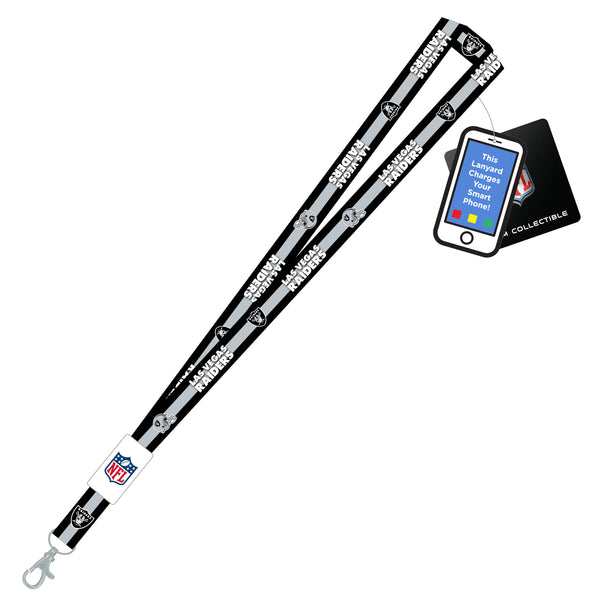 Las Vegas Raiders NFL / LYD001 - Charging Lanyard