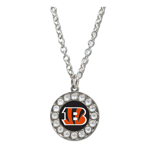 Cincinnati Bengals NFL / NCK006 - Rhinestone Necklace