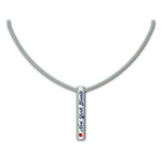 New York Giants NFL / NCK003 - Silver Bar Necklace