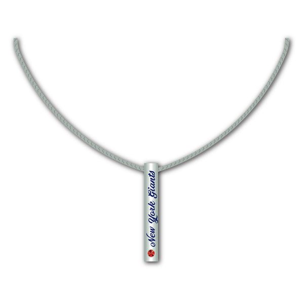 New York Giants NFL / NCK003 - Silver Bar Necklace