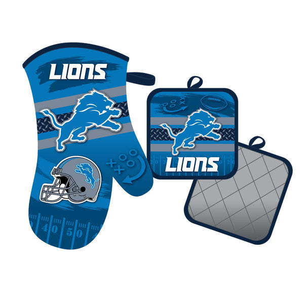 Detroit Lions NFL / OMP001 - Oven Mitts Potholders