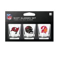 Tampa Bay Buccaneers NFL / SHT003 - 3 Shot Glass Set Packaged