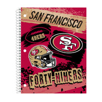 San Francisco 49ers NFL / NTB003 - Spiral Notebooks