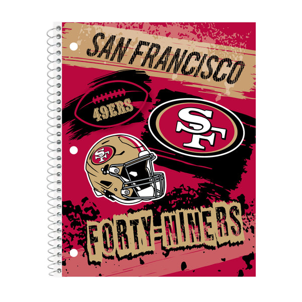 San Francisco 49ers NFL / NTB003 - Spiral Notebooks