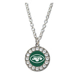 New York Jets NFL / NCK006 - Rhinestone Necklace