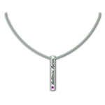 Baltimore Ravens NFL / NCK003 - Silver Bar Necklace