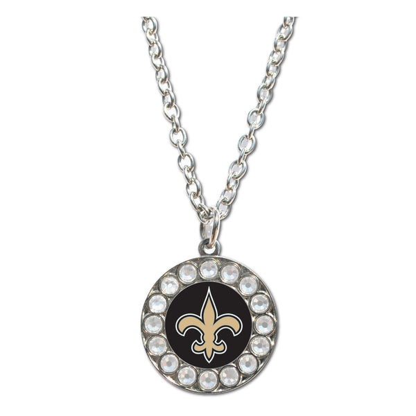 New Orleans Saints NFL / NCK006 - Rhinestone Necklace