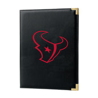 Houston Texans NFL / PAD001 - Black Padfolios