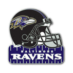 Baltimore Ravens NFL / PIN002 - Helmet Pins