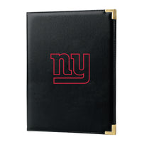 New York Giants NFL / PAD001 - Black Padfolios