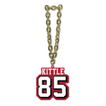 San Francisco 49ers NFL / PFC300 - Player Name Number Fanchains /