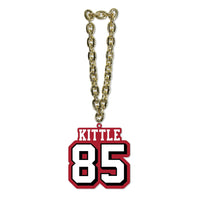 San Francisco 49ers NFL / PFC300 - Player Name Number Fanchains /