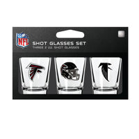 Atlanta Falcons NFL / SHT003 - 3 Shot Glass Set Packaged