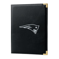 New England Patriots NFL / PAD001 - Black Padfolios