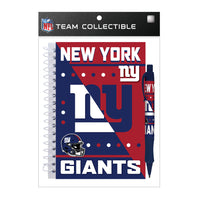 New York Giants NFL / NBP008KT - 5x7Notebook Pen Sets /