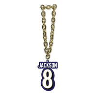 Baltimore Ravens NFL / PFC300 - Player Name Number Fanchains /