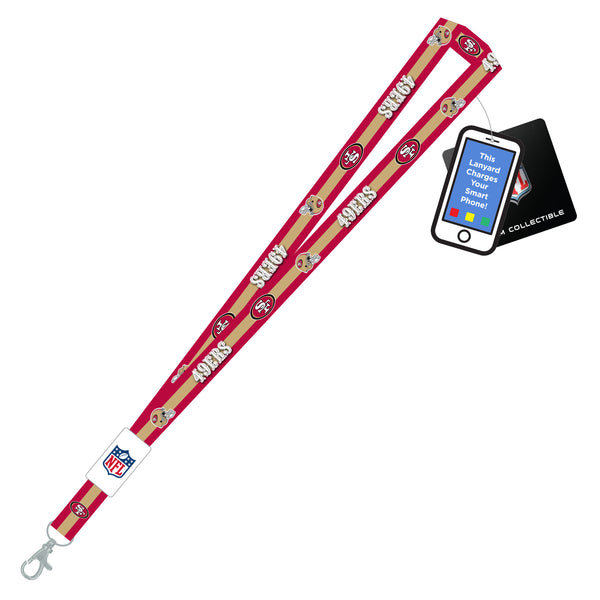 San Francisco 49ers NFL / LYD001 - Charging Lanyard