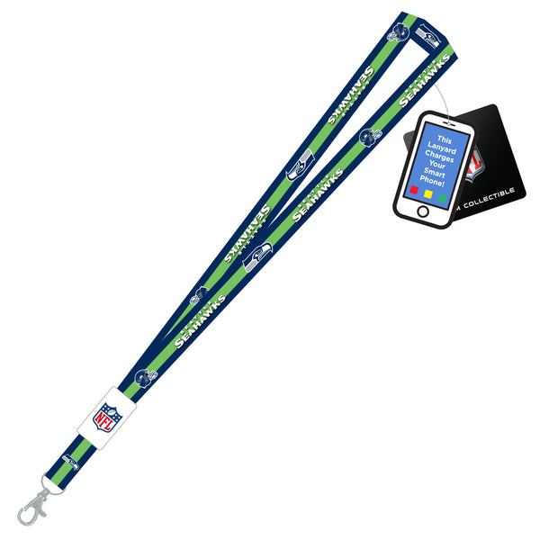 Seattle Seahawks NFL / LYD001 - Charging Lanyard