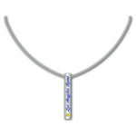 Los Angeles Rams NFL / NCK003 - Silver Bar Necklace