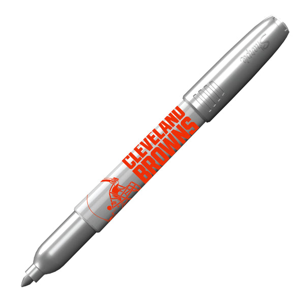 Cleveland Browns NFL / PEN007 - Silver Sharpie