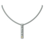 New Orleans Saints NFL / NCK003 - Silver Bar Necklace