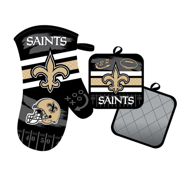 New Orleans Saints NFL / OMP001 - Oven Mitts Potholders