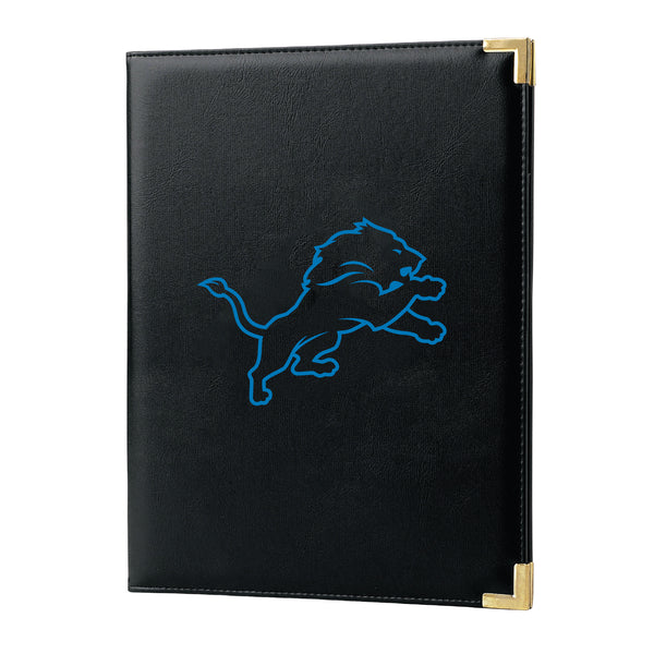 Detroit Lions NFL / PAD001 - Black Padfolios