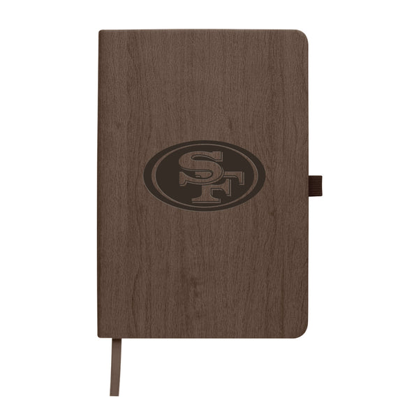 San Francisco 49ers NFL / NTB001 - Woodgrain Notebook