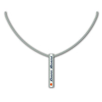 Denver Broncos NFL / NCK003 - Silver Bar Necklace