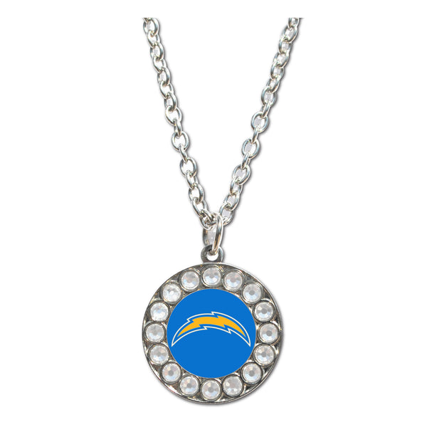 Los Angeles Chargers NFL / NCK006 - Rhinestone Necklace