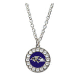 Baltimore Ravens NFL / NCK006 - Rhinestone Necklace