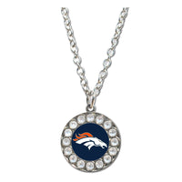 Denver Broncos NFL / NCK006 - Rhinestone Necklace