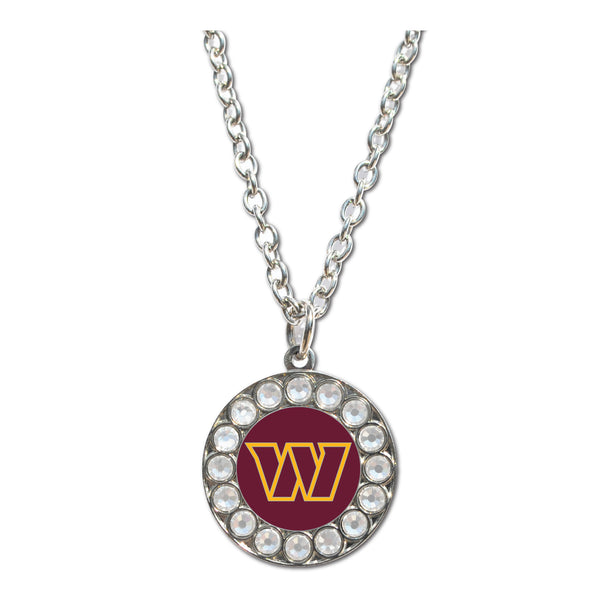 Washington Commanders NFL / NCK006 - Rhinestone Necklace