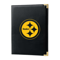 Pittsburgh Steelers NFL / PAD001 - Black Padfolios