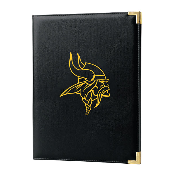 Minnesota Vikings NFL / PAD001 - Black Padfolios