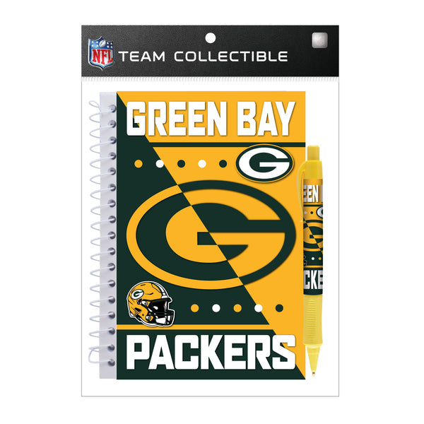 Green Bay Packers NFL / NBP008KT - 5x7Notebook Pen Sets /