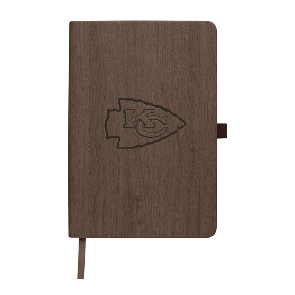 Kansas City Chiefs NFL / NTB001 - Woodgrain Notebook