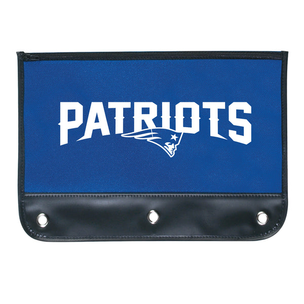 New England Patriots NFL / PBG001 - Zippered Pencil Bag