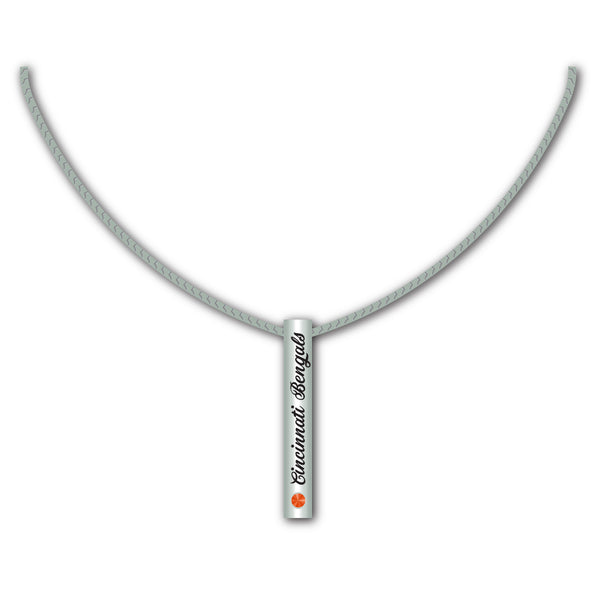 Cincinnati Bengals NFL / NCK003 - Silver Bar Necklace