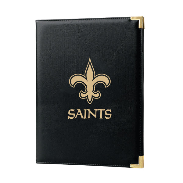 New Orleans Saints NFL / PAD001 - Black Padfolios