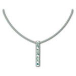 New York Jets NFL / NCK003 - Silver Bar Necklace