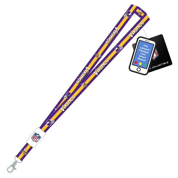 Minnesota Vikings NFL / LYD001 - Charging Lanyard