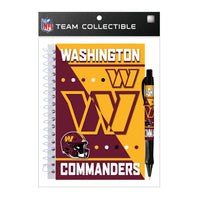 Washington Commanders NFL / NBP008KT - 5x7Notebook Pen Sets /