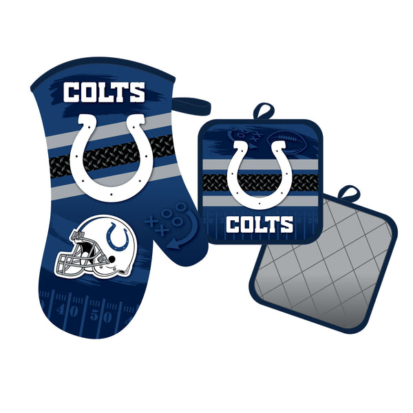 Indianapolis Colts NFL / OMP001 - Oven Mitts Potholders