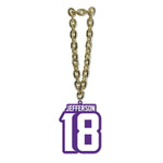 Minnesota Vikings NFL / PFC300 - Player Name Number Fanchains /